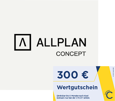 Wertgutschein Allplan Concept 300€